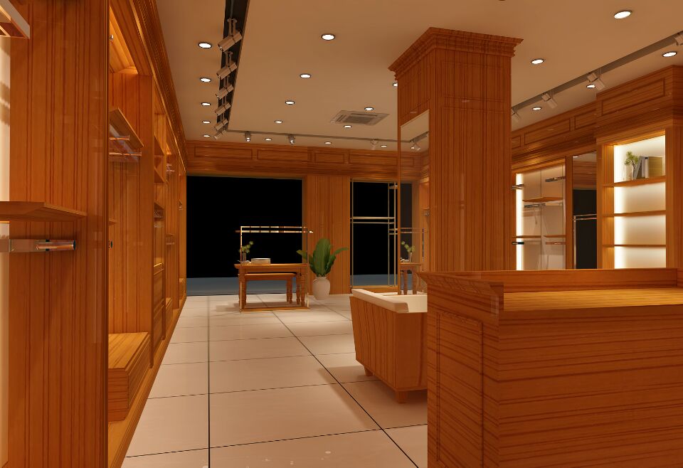 莫里斯保羅男裝展示柜設計(圖1) 莫里斯保羅男裝展示柜設計(圖1)