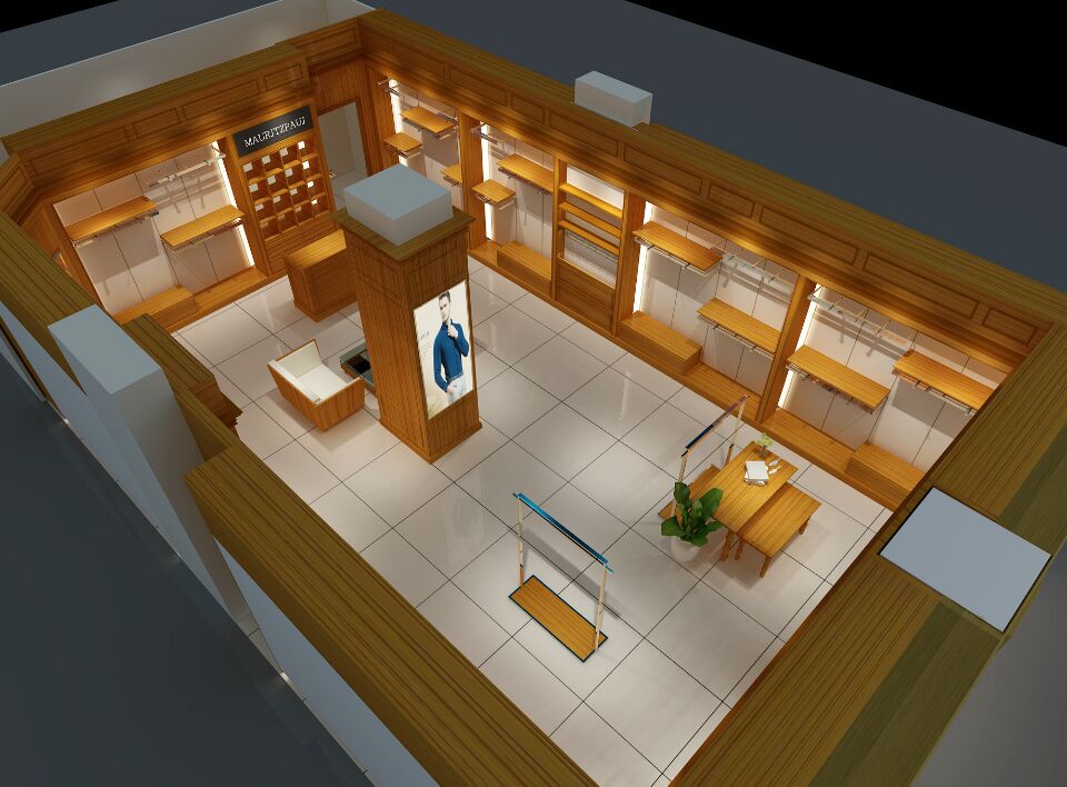 莫里斯保羅男裝展示柜設計(圖2) 莫里斯保羅男裝展示柜設計(圖2)