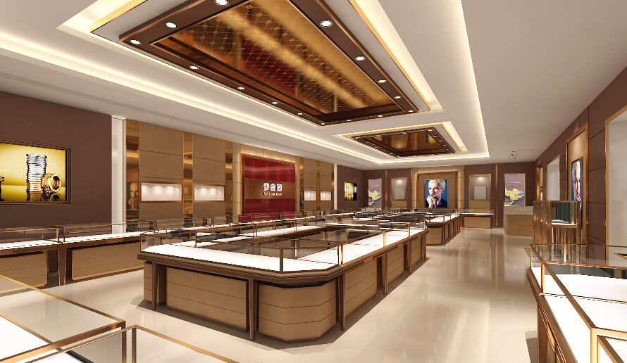 夢(mèng)金園展柜設(shè)計(jì)方案(圖3) 夢(mèng)金園展柜設(shè)計(jì)方案(圖3)