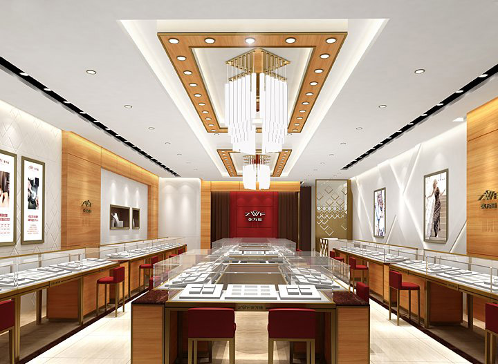 首飾展柜制作設(shè)計突出點有那幾個?(圖1) 首飾展柜制作設(shè)計突出點有那幾個?(圖1)