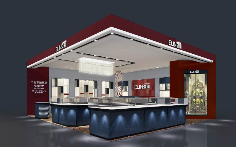 愛琳珠寶展柜設計裝修(圖2) 愛琳珠寶展柜設計裝修(圖2)