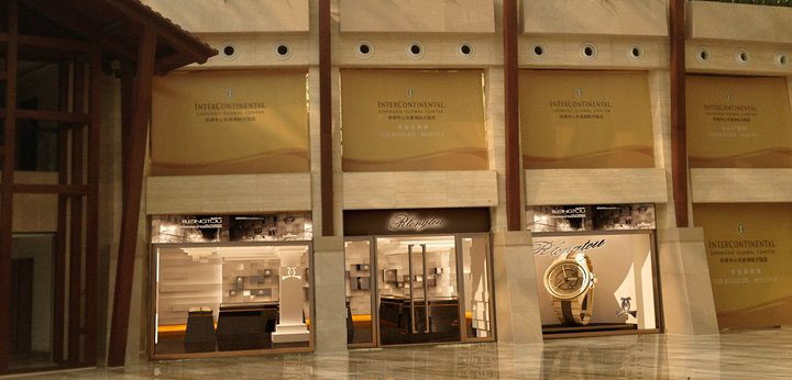 浪陀名表專柜設(shè)計方案(圖1)