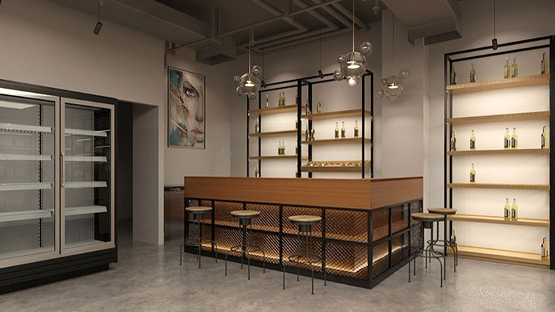 紅酒廳 展標柜設計方案(圖2) 紅酒廳 展標柜設計方案(圖2)