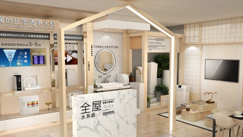 A.O.史密斯廚衛展柜設計(圖1) A.O.史密斯廚衛展柜設計(圖1)