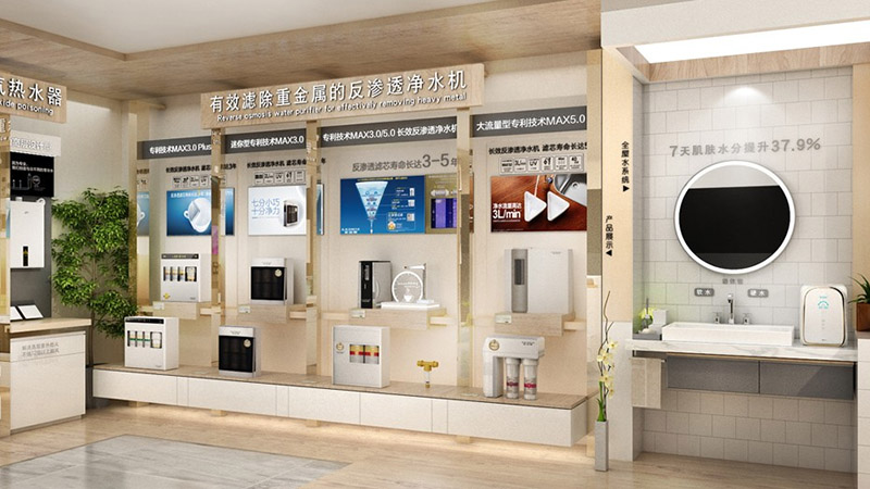 A.O.史密斯廚衛展柜設計(圖2) A.O.史密斯廚衛展柜設計(圖2)